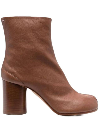 Women's Tabi Ankle Middle Boots Tabaco Brown - MAISON MARGIELA - BALAAN 1