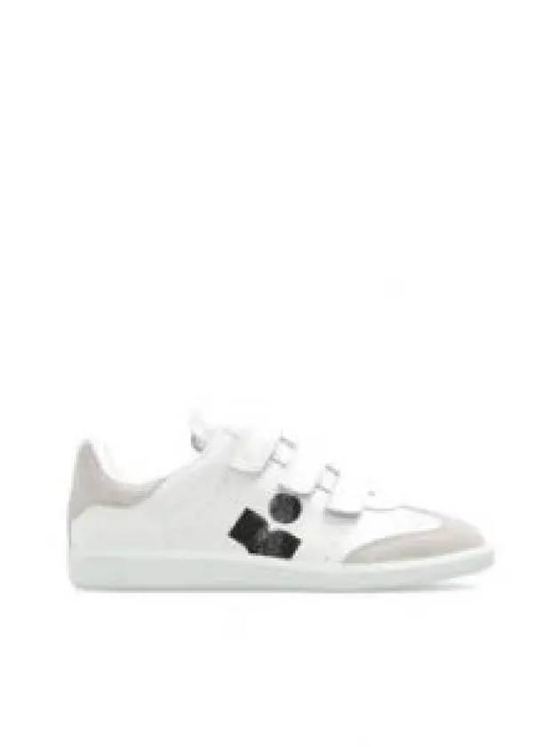 Beth Logo Leather Low Top Sneakers White - ISABEL MARANT - BALAAN 2