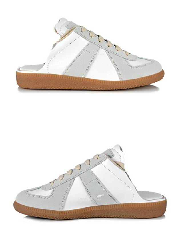 Women's Replica Cut Out Mule Low Top Sneakers White - MAISON MARGIELA - BALAAN 6