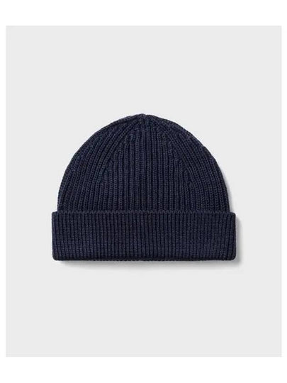 ANDERSEN Medium Beanie Navy Blue - ANDERSEN-ANDERSEN - BALAAN 1