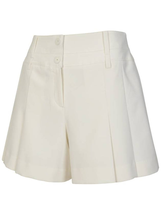 Band Pleated Culotte Pants WH - PASSARDI - BALAAN 1