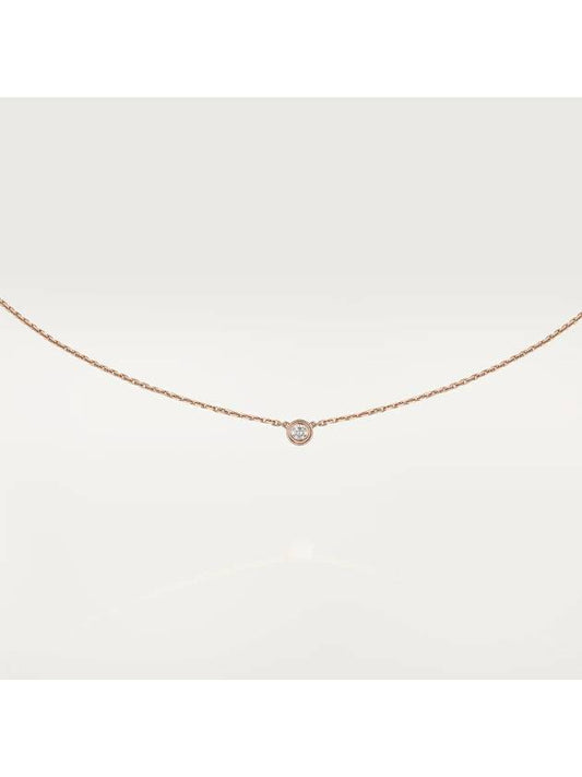 D'Amour Necklace XS Rose Gold - CARTIER - BALAAN 2