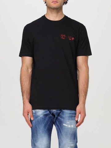 T-shirt con stampa grafica Dsquared2 - DSQUARED2 - BALAAN 1