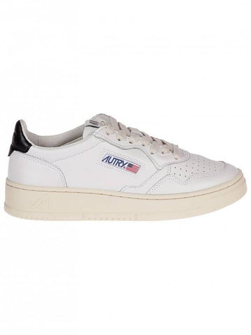 Medalist Goatskin Low Top Sneakers White - AUTRY - BALAAN 1