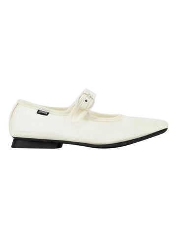 Casi Myra Mary Jane Flat Shoes White - CAMPER - BALAAN 1