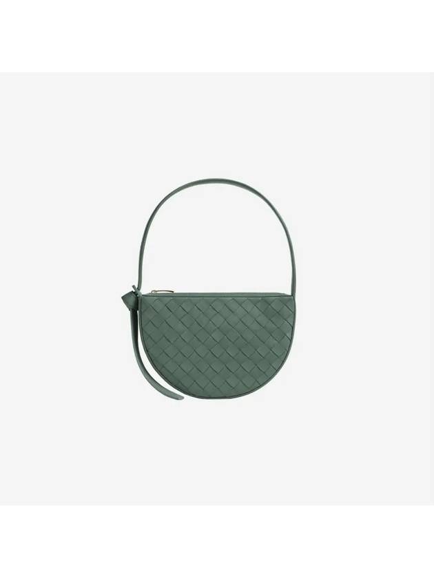 Intrecciato Sunrise Small Shoulder Bag Aloe - BOTTEGA VENETA - BALAAN 2