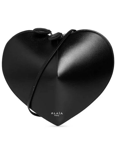 Heart Shoulder Cross Bag Black - ALAIA - BALAAN 2