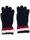 Kids Striped Wool Gloves 3A00004M1131 778 - MONCLER - BALAAN 4