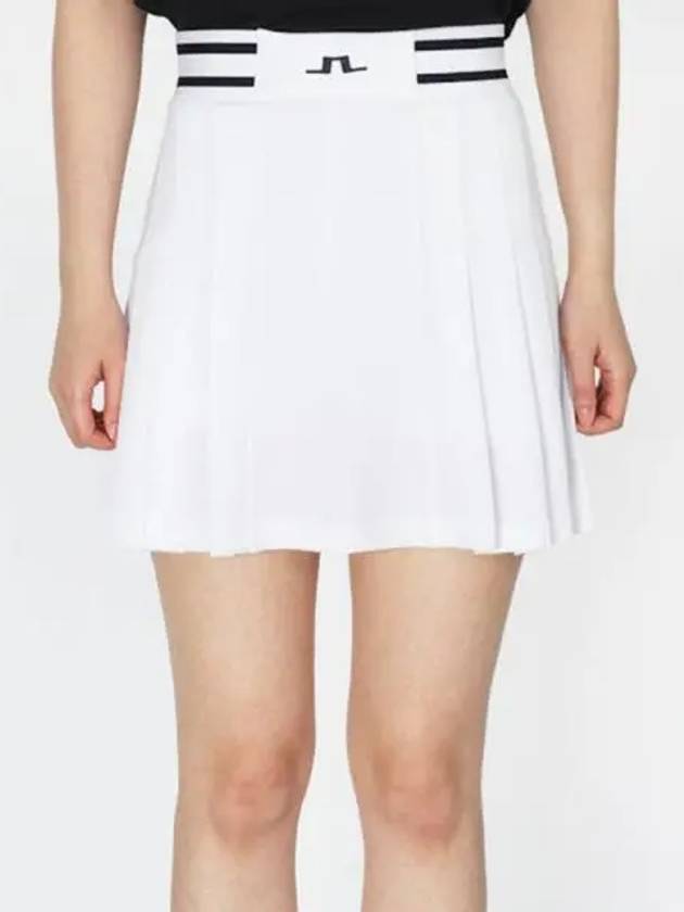 Women's Harlow Skirt White - J.LINDEBERG - BALAAN 2