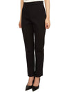 Sonni Zipper Polyamide Slacks Black - MAX MARA - BALAAN 3