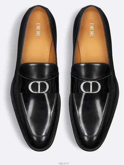 CD Icon Buckle Timeless Loafer Black - DIOR - BALAAN 2