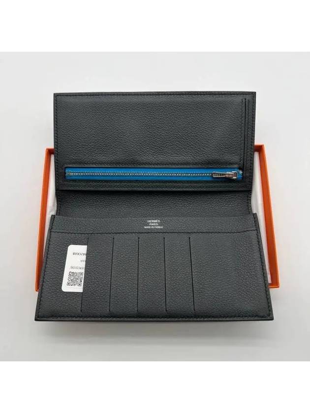 Citizen Twill Long Wallet New Blue Ocean H085842CKAB - HERMES - BALAAN 4