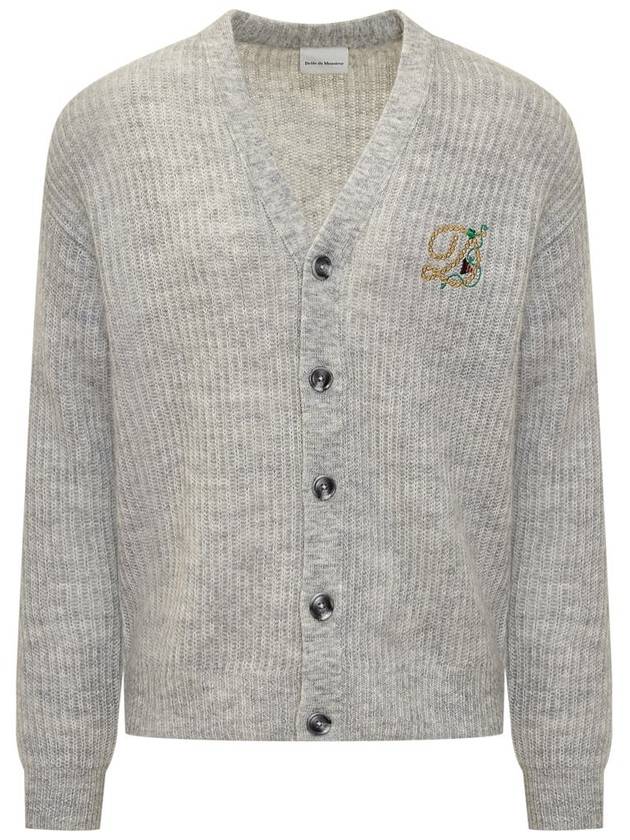 Drôle De Monsieur Cardigan With Logo - DROLE DE MONSIEUR - BALAAN 1