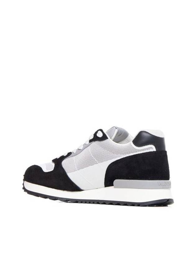 V Logo Face Low Top Sneakers - VALENTINO - BALAAN 4