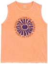 LOVE N PEACE PIGMENT DYED SLEEVELESS ORANGE - POLYGRAM - BALAAN 2