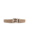 Big Dot Taupe Celeria Belt Grey - FENDI - BALAAN 2