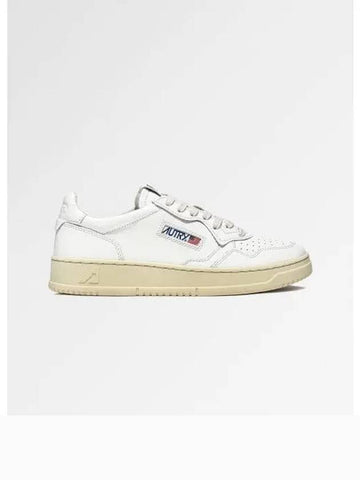 Medalist sneakers in leather white - AUTRY - BALAAN 1