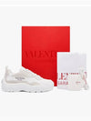 Gumboy Banshee Leather Low Top Sneakers White - VALENTINO - BALAAN 5