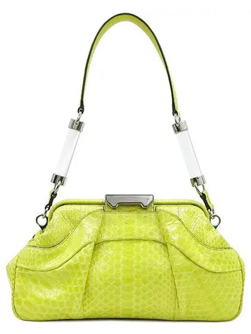 yellow shoulder bag - CELINE - BALAAN 1