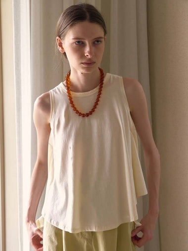 mild wing sleeveless tee cream - KILHOUETTE - BALAAN 1