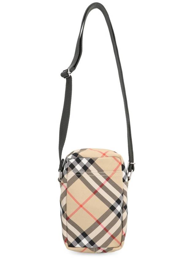 EKD Appliqué Check Phone Cross Bag Beige - BURBERRY - BALAAN 5