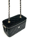 Classic Vanity Rectangular Black Gold Caviar AP1341 - CHANEL - BALAAN 5