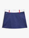 Lambda Women s Golf Wear Skirt Belt Point 0221 Navy Official Genuine - LAMBDA - BALAAN 1