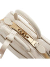 Patent Leather Top Handle Shoulder Bag White - MIU MIU - BALAAN 11