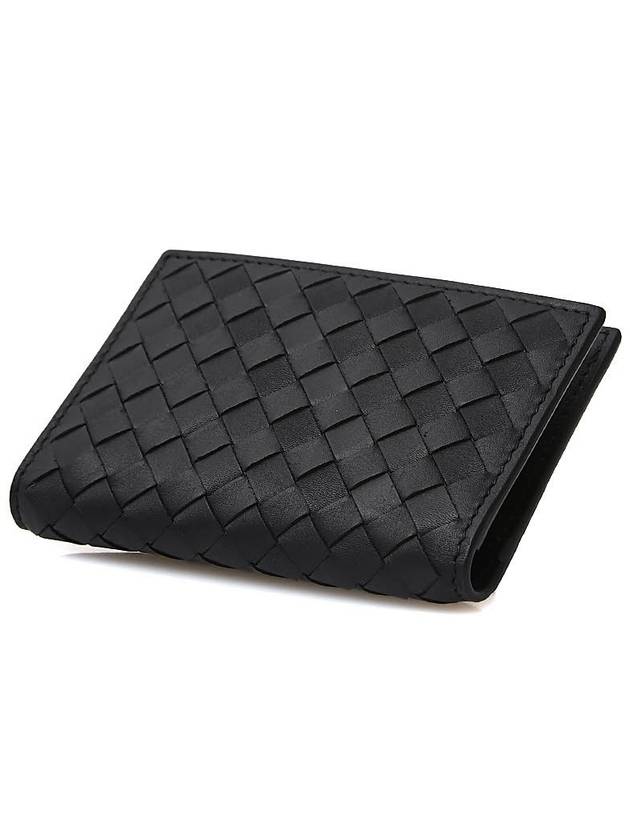 Intrecciato Card Wallet Black - BOTTEGA VENETA - BALAAN 6