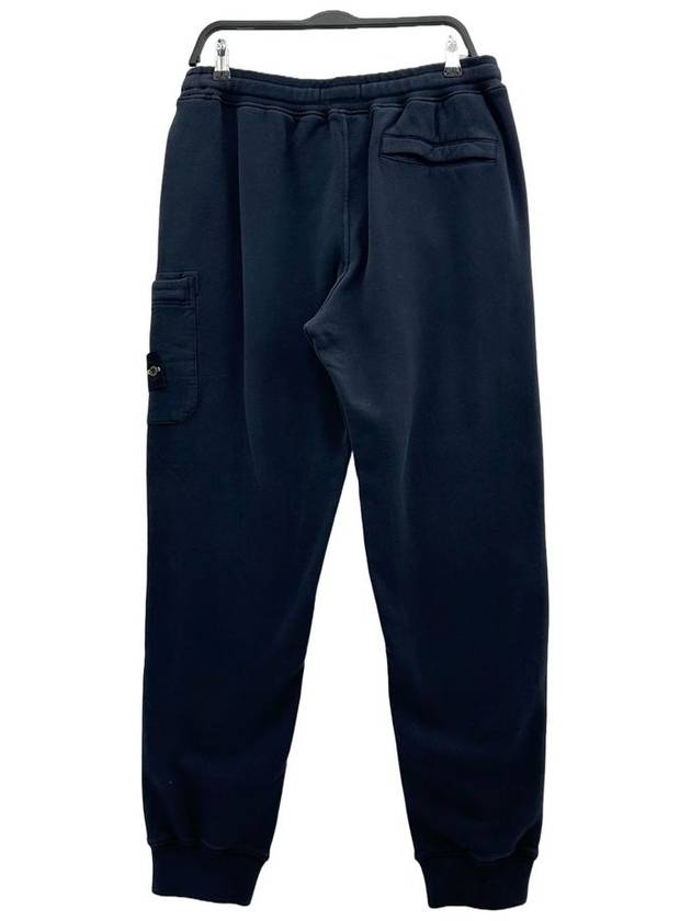 Men's Wappen Patch Training Jogger Pants Navy - STONE ISLAND - BALAAN 3