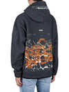 Shadow Project Graphic Hoodie Black - STONE ISLAND - BALAAN 5