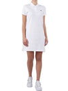 Women's Pony Logo Midi Dress White - POLO RALPH LAUREN - BALAAN 2