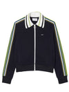 Women's Made In France Zip-Up Track Jacket Navy - LACOSTE - BALAAN 1