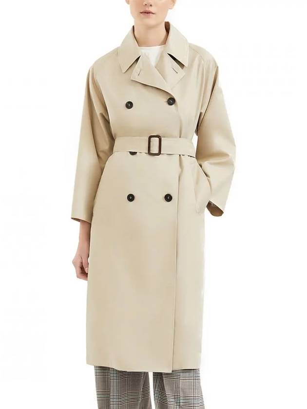 BRIO Trench Coat Beige 50210107 003 - MAX MARA - BALAAN 3