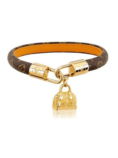 Alma Charm Bracelet Brown - LOUIS VUITTON - BALAAN 1