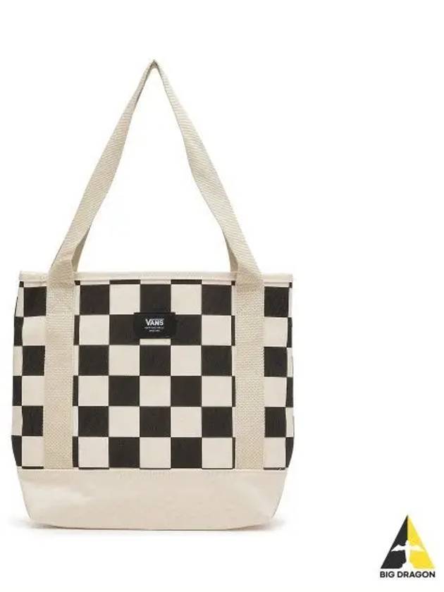 Perks Midi Tote Bag Antique White VN000HRT3KS1 - VANS - BALAAN 1