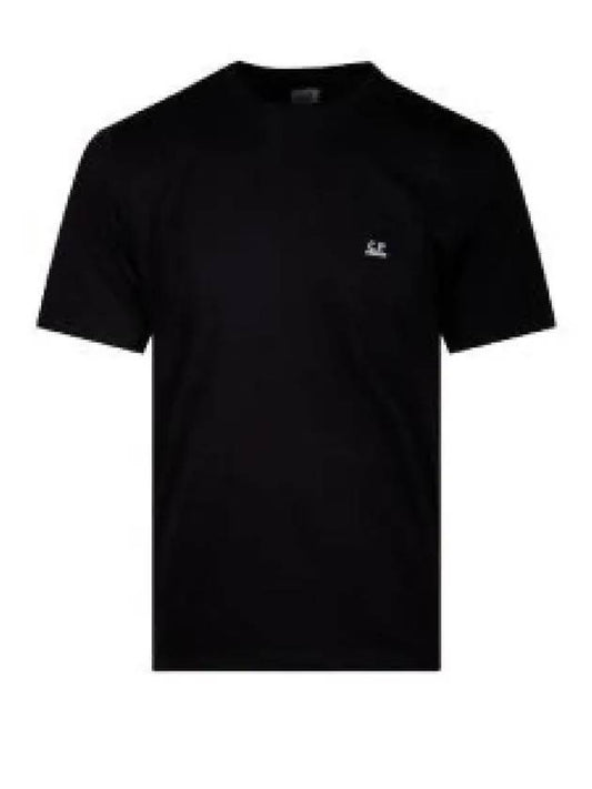 30/1 Jersey Goggle Short Sleeve T-Shirt Black - CP COMPANY - BALAAN 2