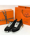 Bouncing Low Top Sneakers Noir - HERMES - BALAAN 8