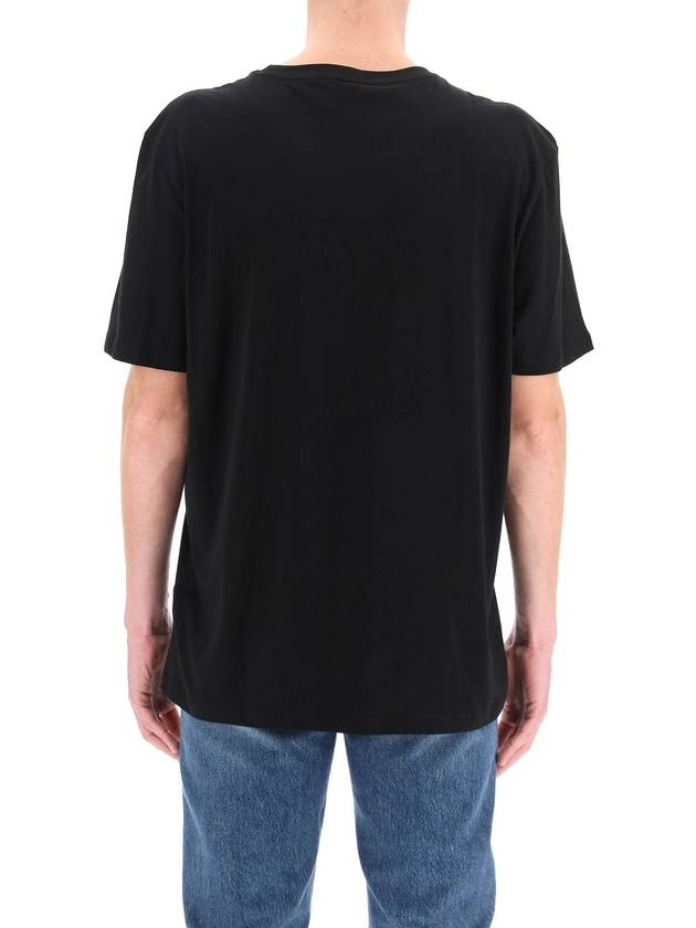 Logo Short Sleeve T-Shirt Black - HUGO BOSS - BALAAN 4