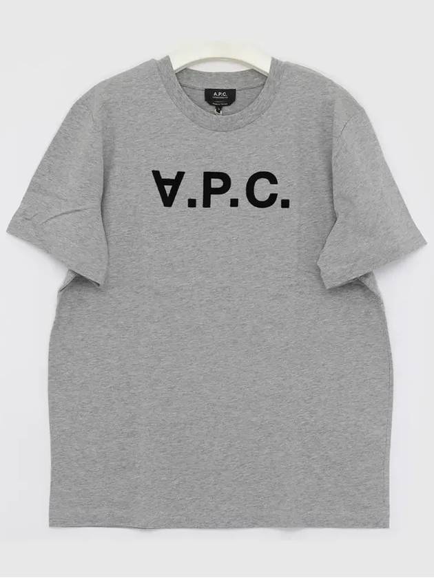 Standard Grand VPC Short Sleeve T-Shirt Grey - A.P.C. - BALAAN 4