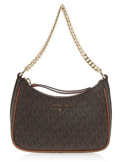 Jet Set Charm Logo Small Shoulder Bag Brown - MICHAEL KORS - BALAAN 2