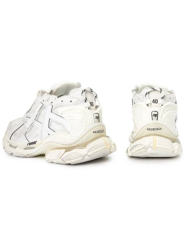 Runner Low Top Sneakers White - BALENCIAGA - BALAAN 7