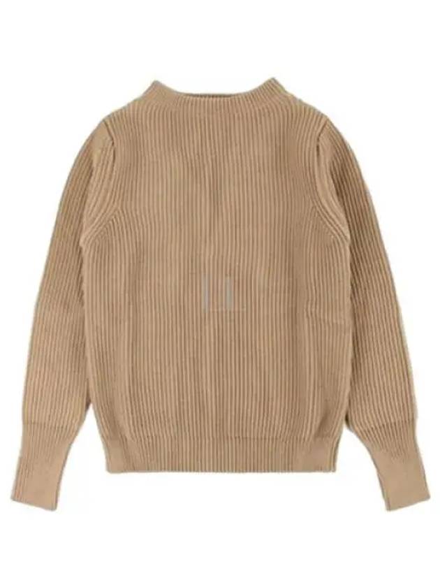 Andersen Men s Knit NAVY CREWNECK CAMEL - ANDERSEN-ANDERSEN - BALAAN 1