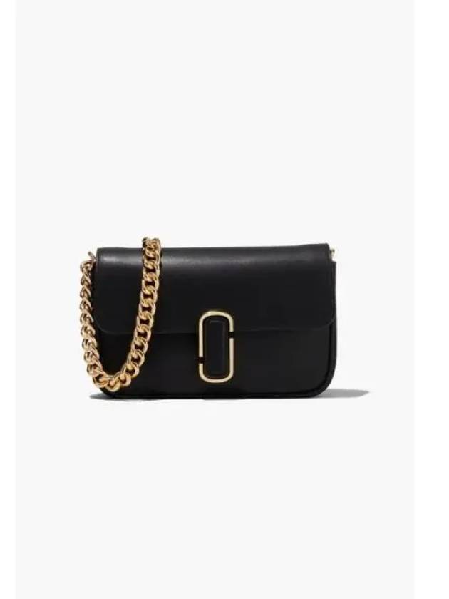 The J Marc Shoulder Bag Black MBBAA22030BKX - MARC JACOBS - BALAAN 1