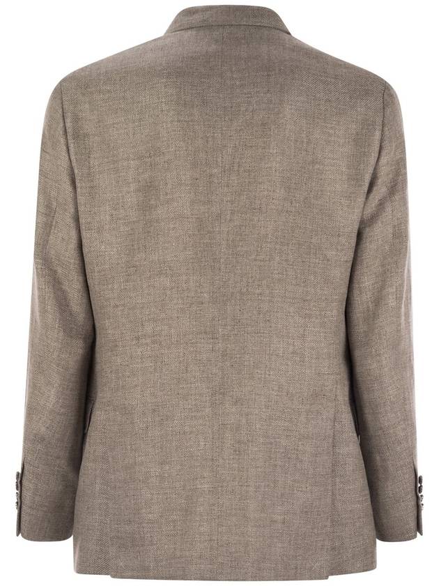 Diagonally deconstructed jacket - BRUNELLO CUCINELLI - BALAAN 2