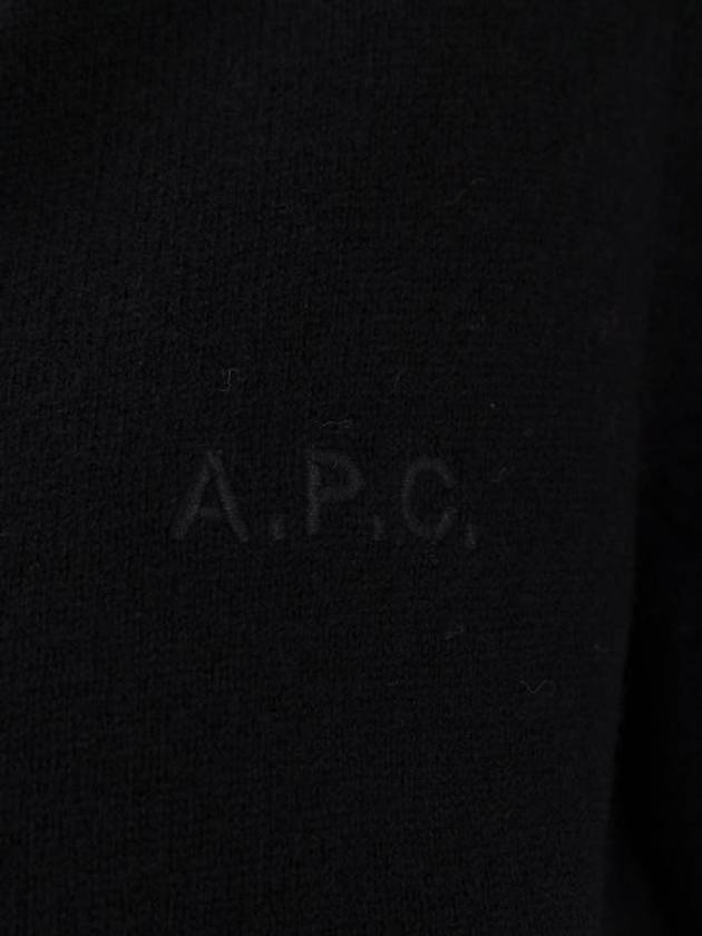 Louisa Wool Cardigan Black - A.P.C. - BALAAN 4