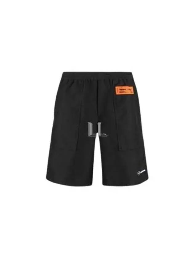 Logo Patch Ex-Ray Shorts Black - HERON PRESTON - BALAAN 2