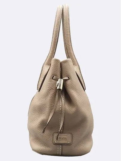 oatmeal tote bag - TOD'S - BALAAN 2