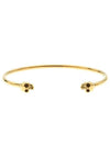 Twin Skull Bracelet Gold - ALEXANDER MCQUEEN - BALAAN 2