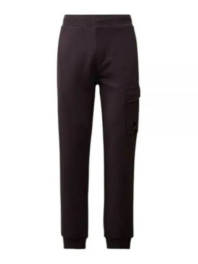 Diagonal Raised Fleece Track Pants Nightshade - CP COMPANY - BALAAN 2